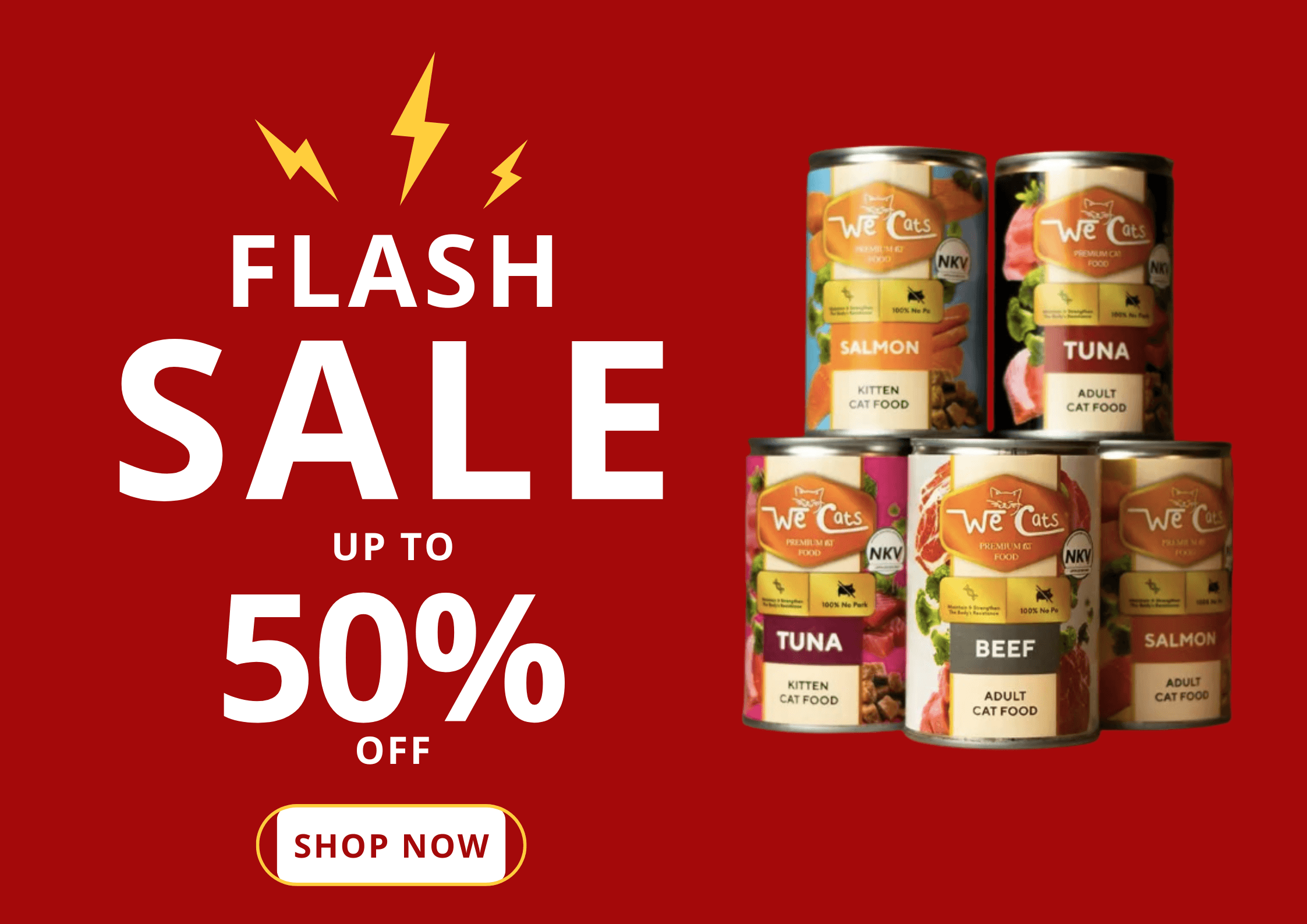 Awal Januari Cuaca Cerah, WeCats Flash Sale Murah Meriah! Yuk Check Sekarang!