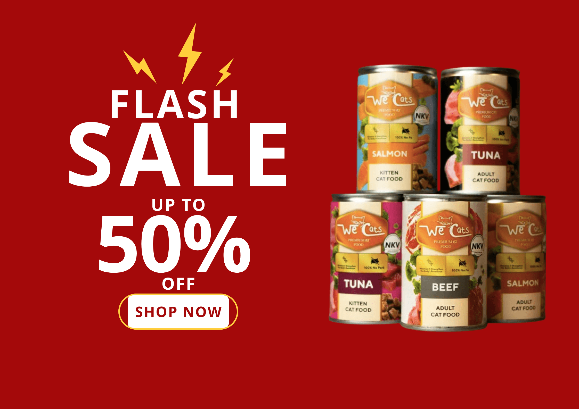 Awal Januari Cuaca Cerah, WeCats Flash Sale Murah Meriah! Yuk Check Sekarang!