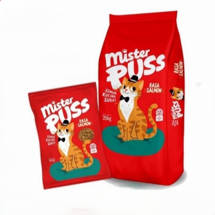 Gambar produk Mister Puss - Salmon Merah